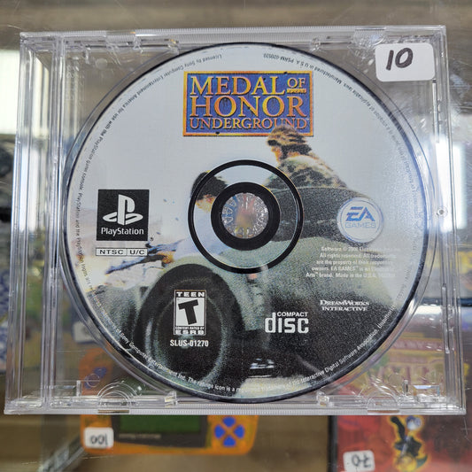 Medal of Honor Underground Playstation 1