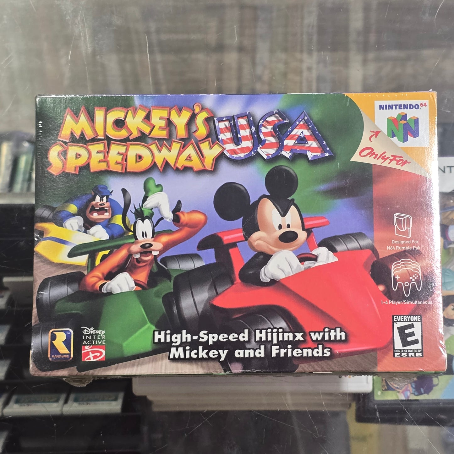 Mickey's Speedway USA Nintendo 64 (SEALED)