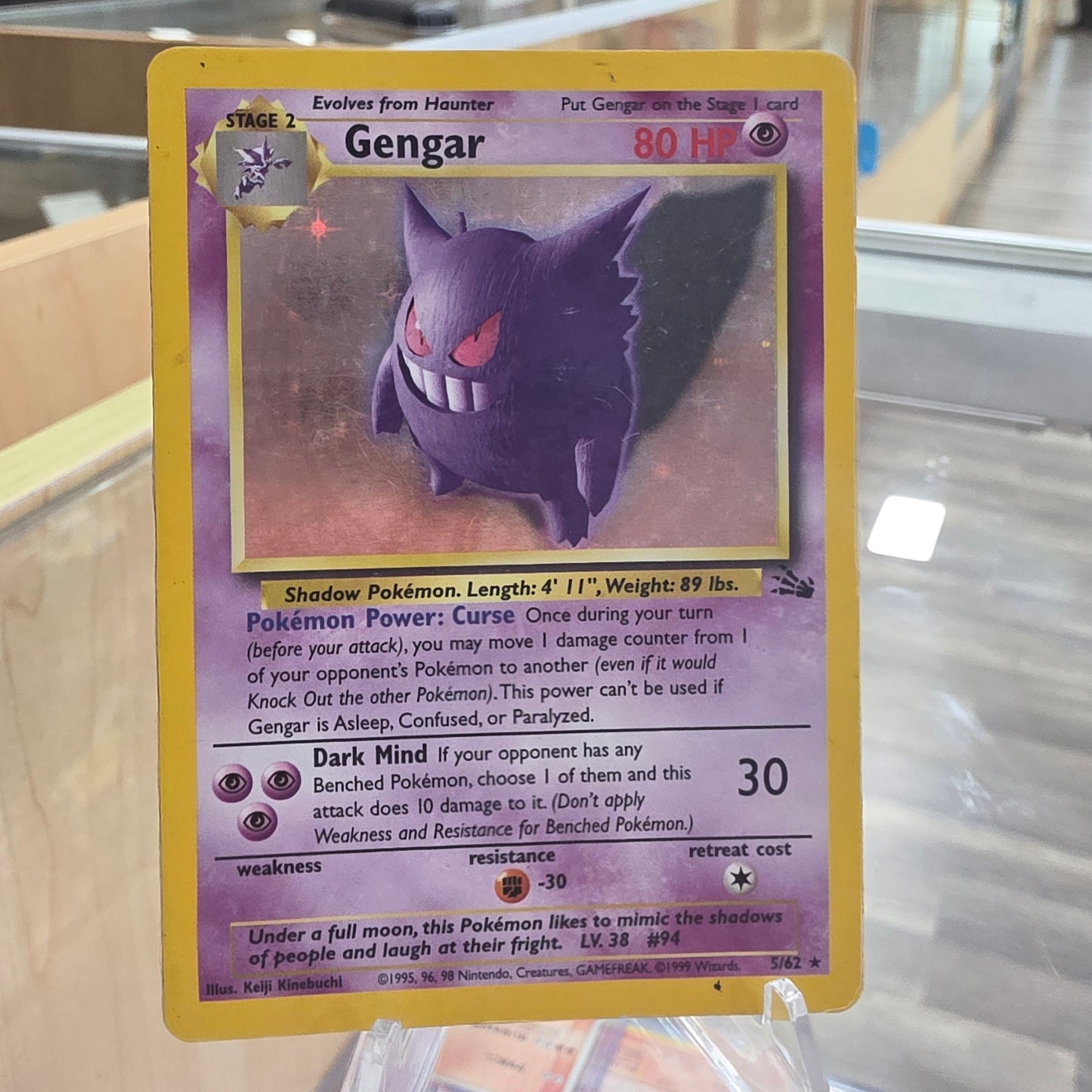 Gengar (5) - Fossil (MP)