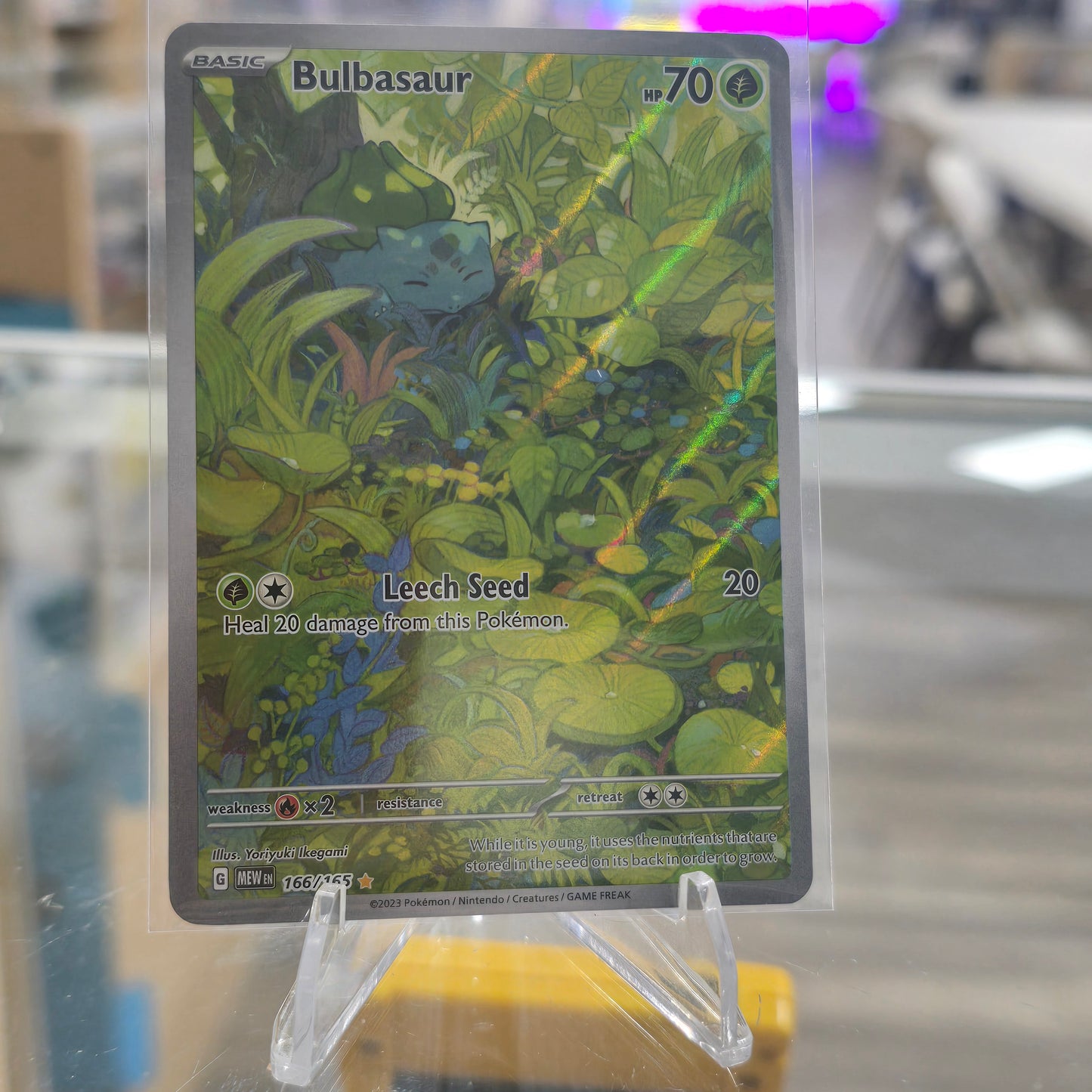 Bulbasaur - 166/165 - SV: Scarlet & Violet 151 (NM)