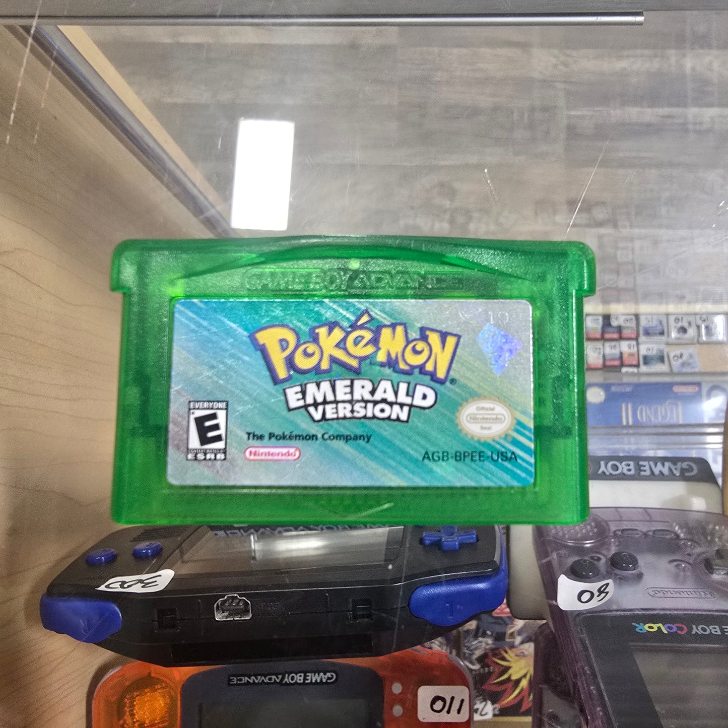 Pokémon Emerald Nintendo Gameboy Advance ( Authentic) Working Battery