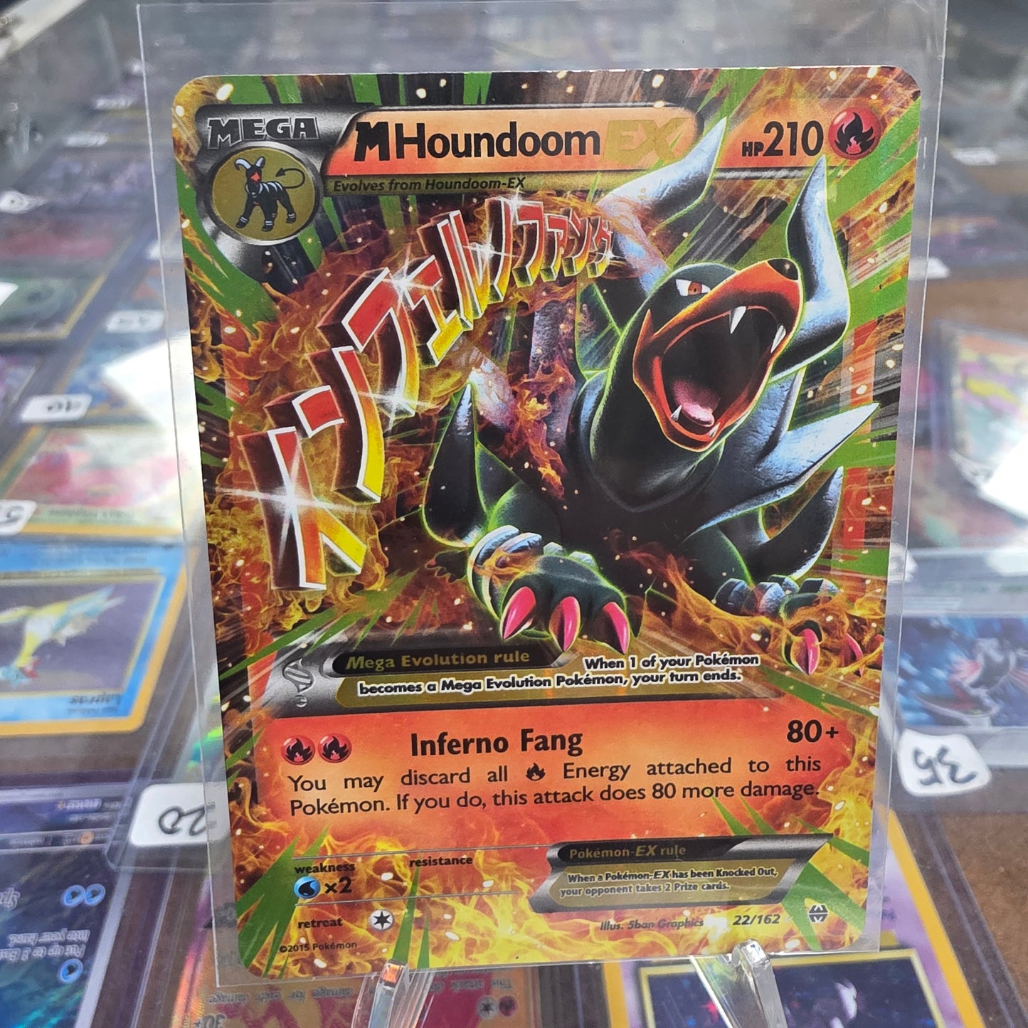 M Houndoom EX - XY - BREAKthrough (BKT) [Moderatley Played]