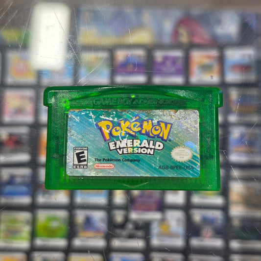Pokemon Emerald Gameboy Advance Authentic (Dry Battery)