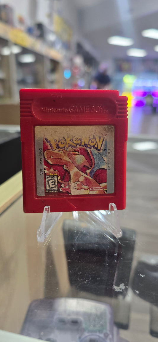 Pokémon Red Authentic Gameboy Saves