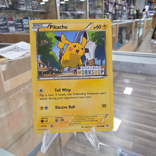Pikachu - 20/108 (Build-A-Bear Workshop Exclusive) (NM)