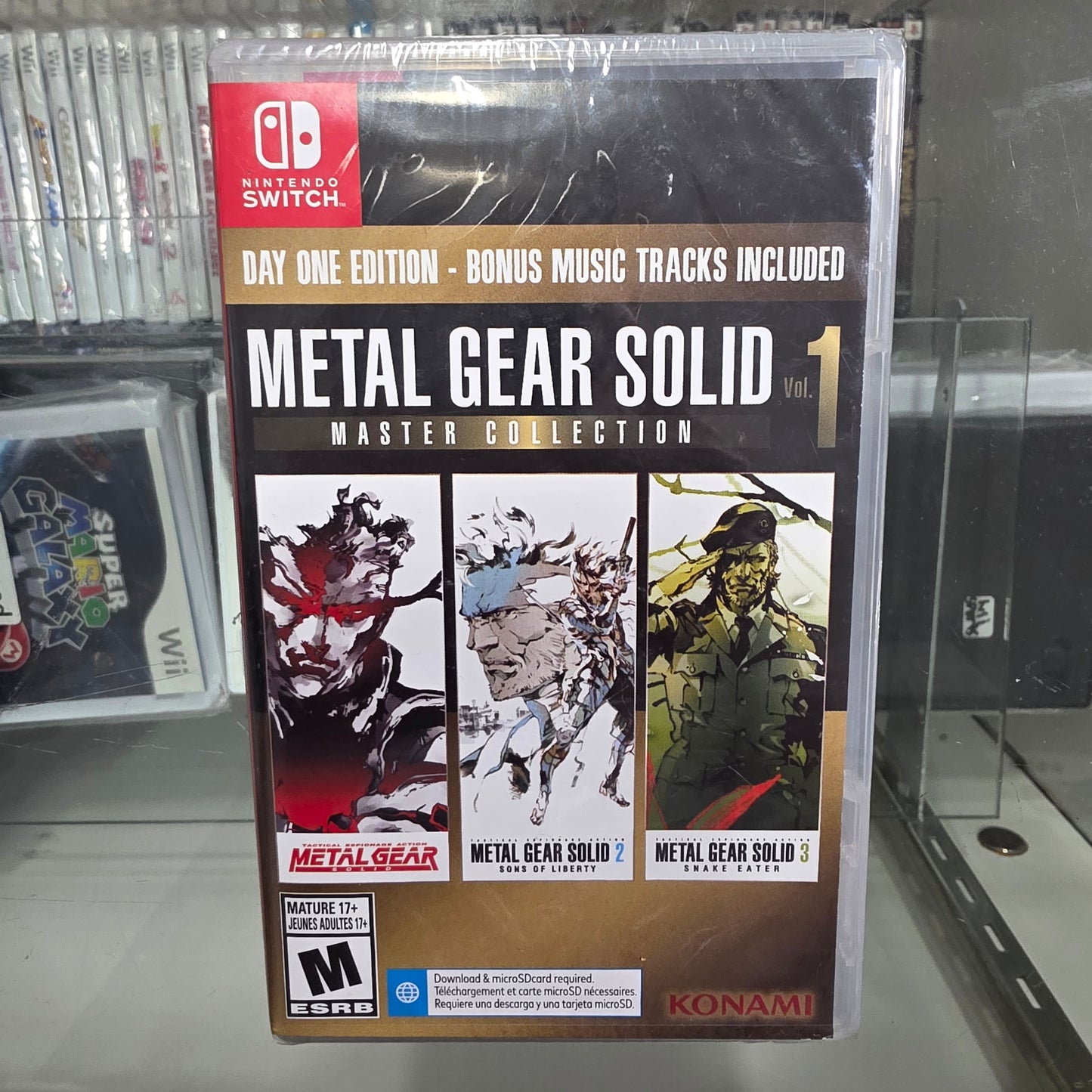 New Sealed Metal Gear Solid: Master Collection Vol. 1 Nintendo Switch