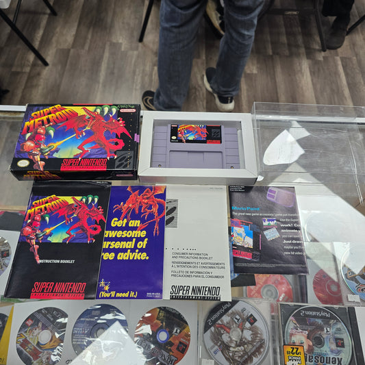 Super Metroid CIB with Poster Super Nintendo (Clean)