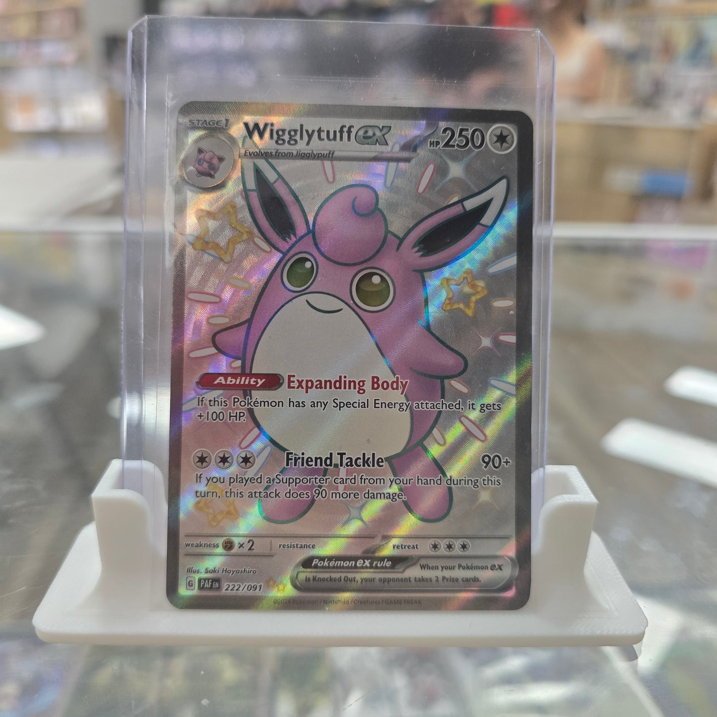 Wigglytuff ex - SV: Paldean Fates (PAF) (NEAR MINT)