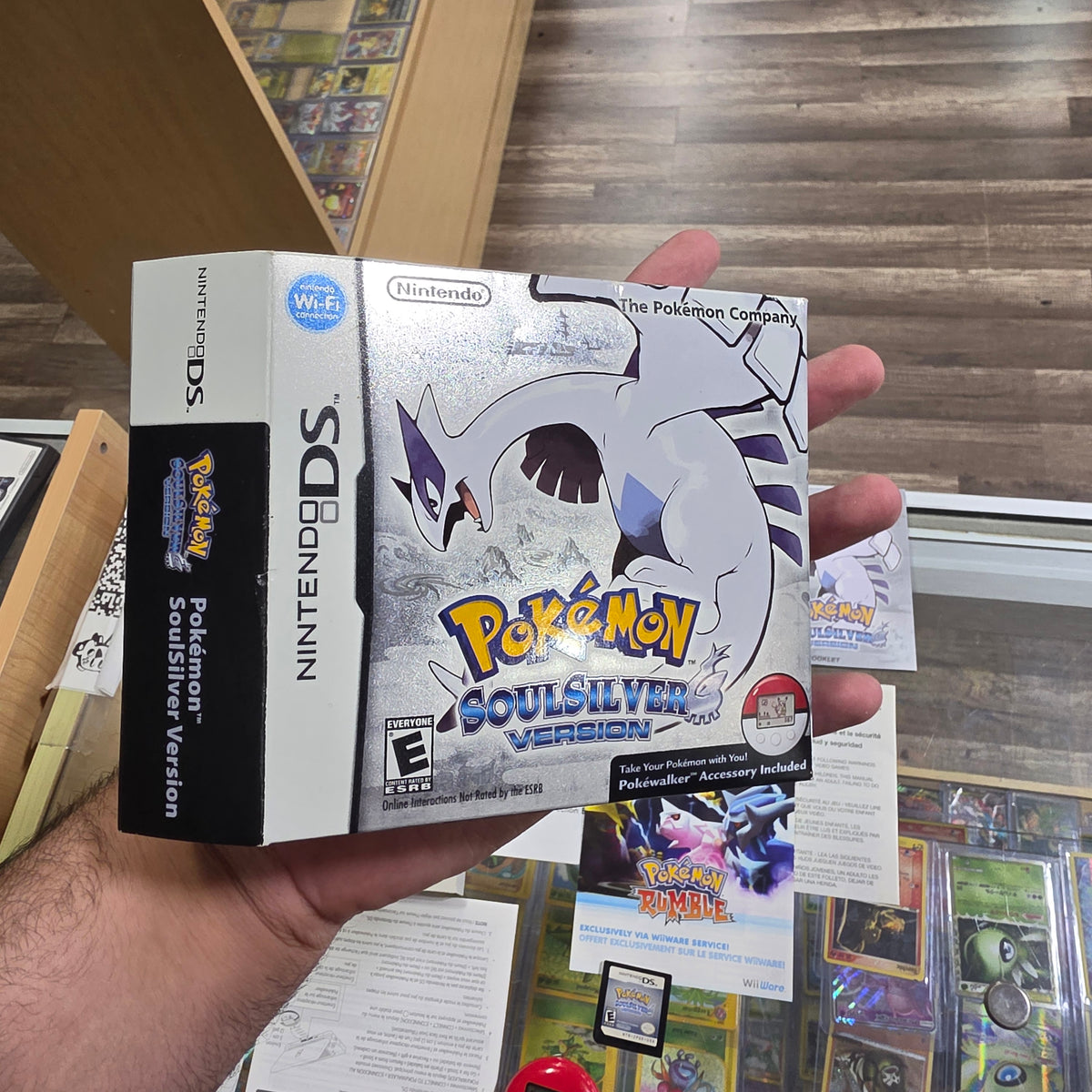 Pokemon SoulSilver Version [Pokewalker] [Big Box] (Authentic) Nintendo DS