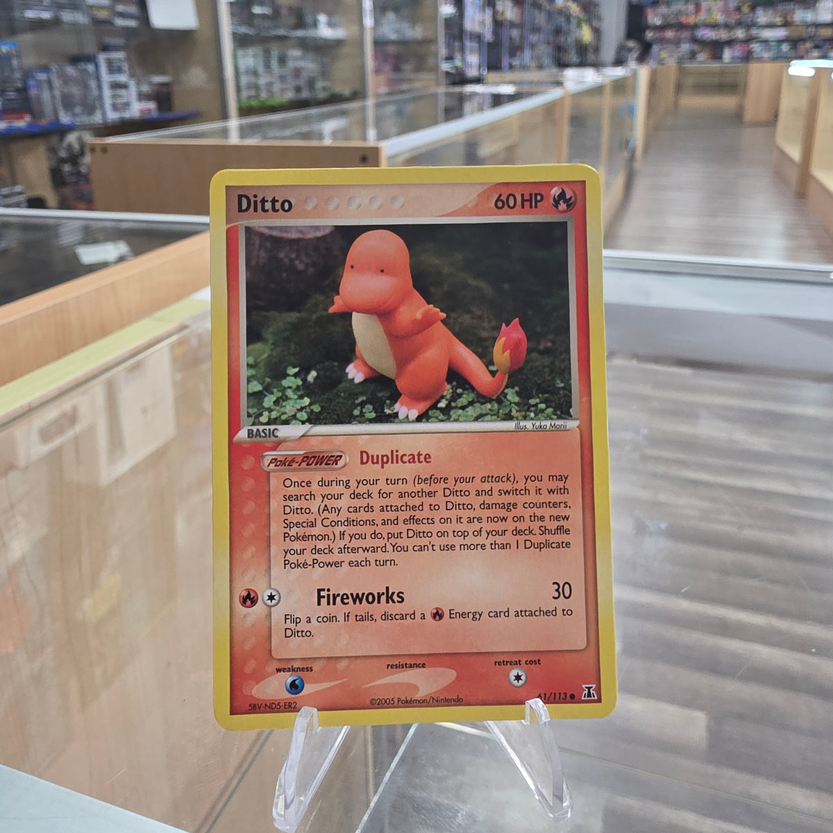 (NM) Ditto - 61/113 (Charmander) - EX Delta Species