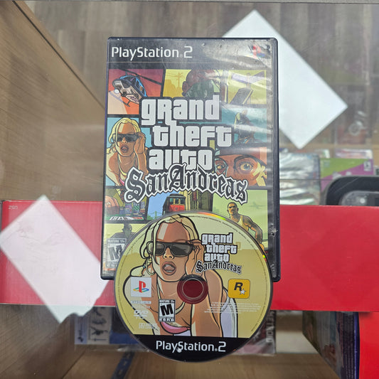 Grand Theft Auto San Andreas Playstation 2