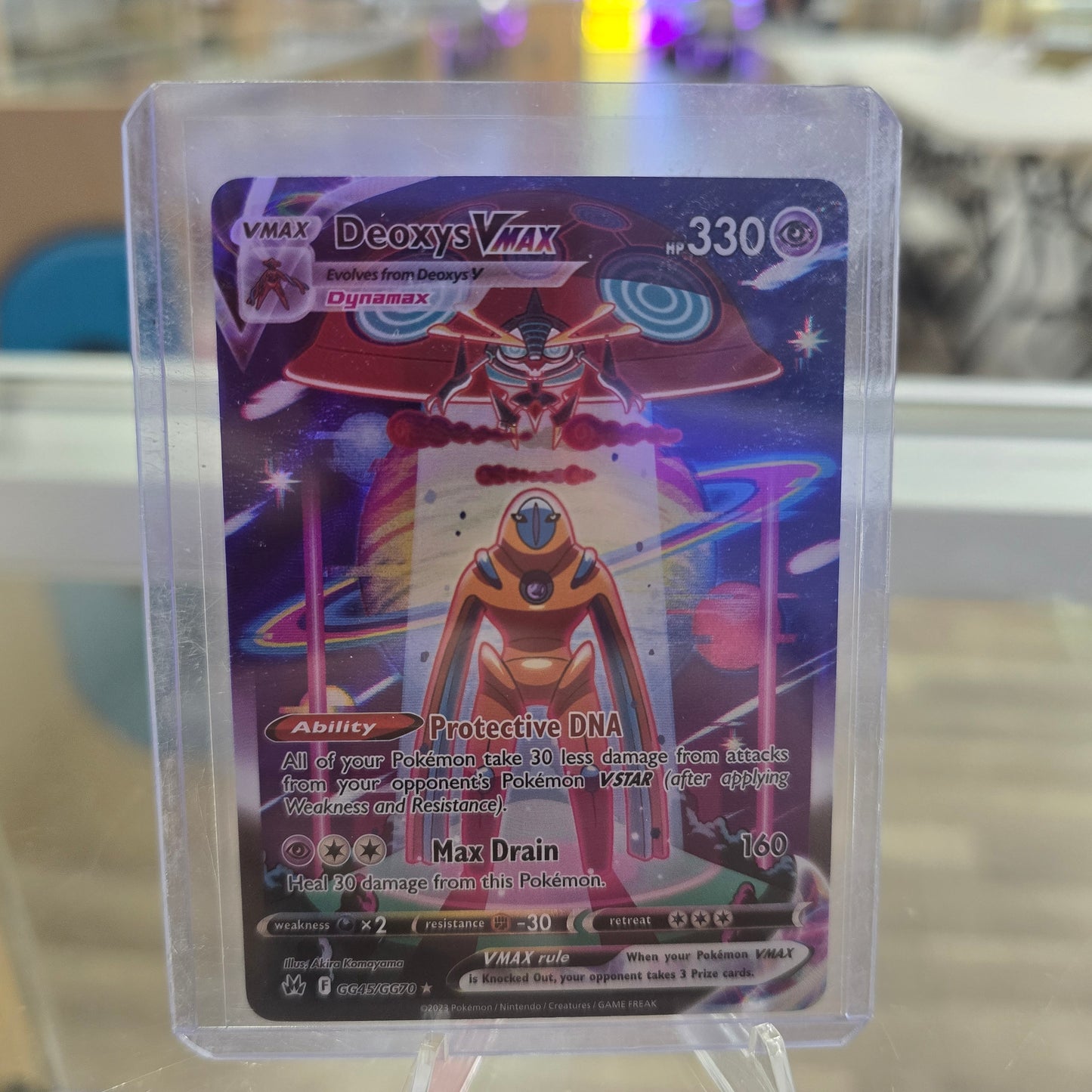 Deoxys VMAX - Crown Zenith: Galarian Gallery (NM)