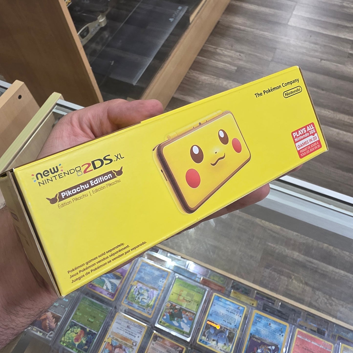 New Nintendo 2DS XL Pikachu Edition (NEVER USED)