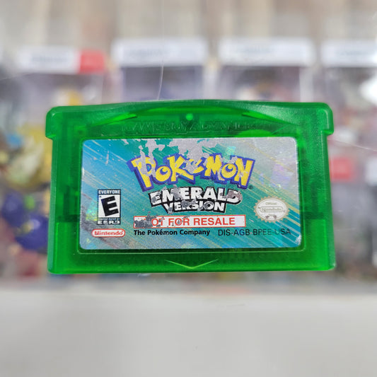 Pokémon Emerald [Not For Resale] [New Battery] Nintendo Gameboy Advanced