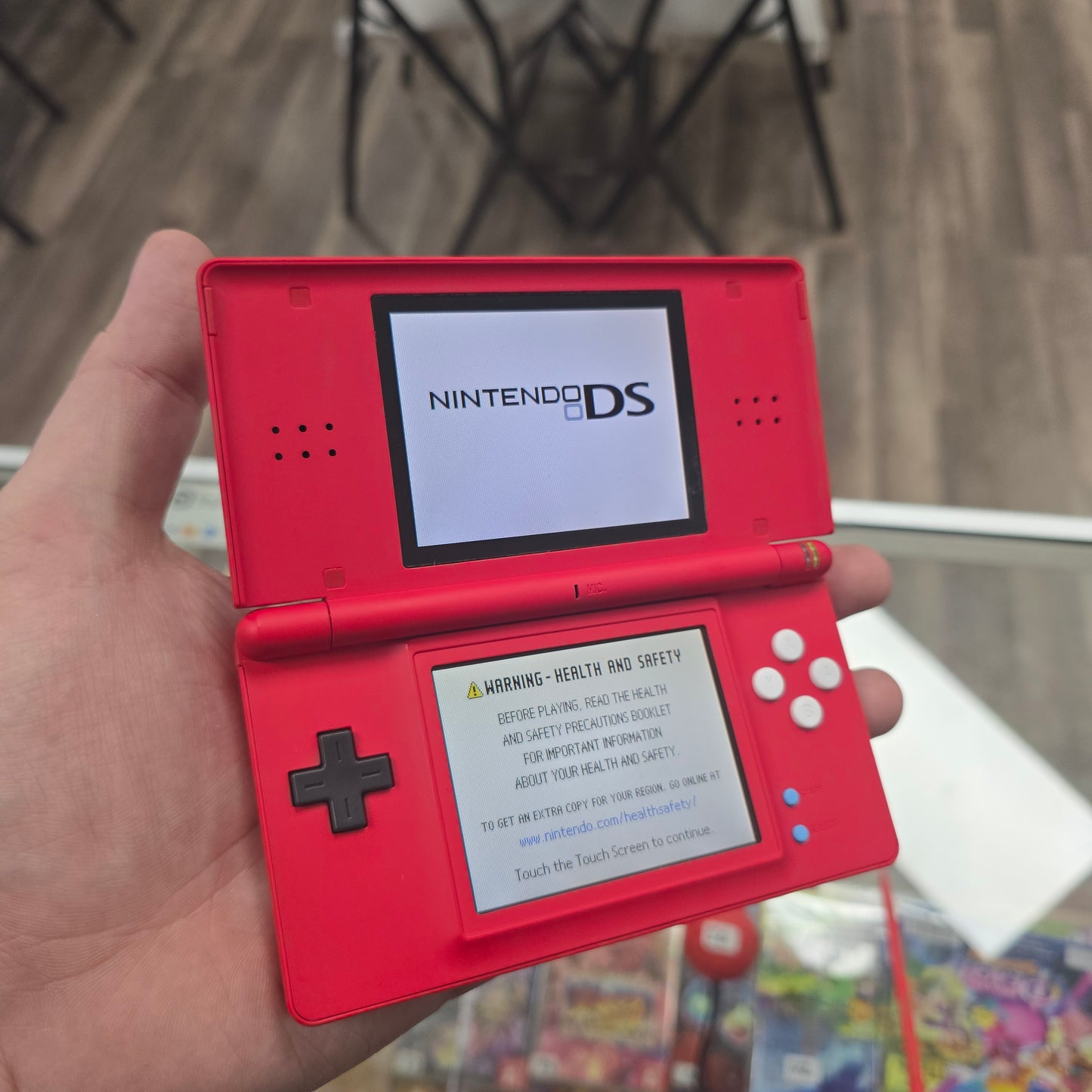 Custom Shell Pokémon (Pokedex Themed) Ds Lite Handheld System with Charger