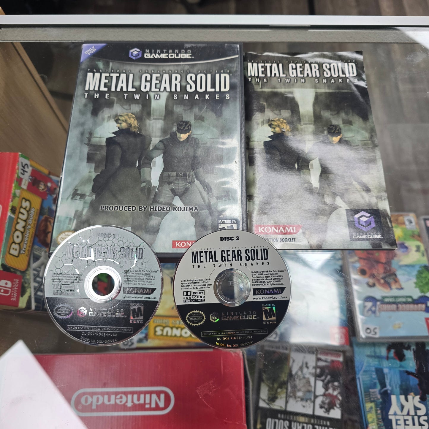 Metal Gear Solid Twin Snakes Nintendo GameCube