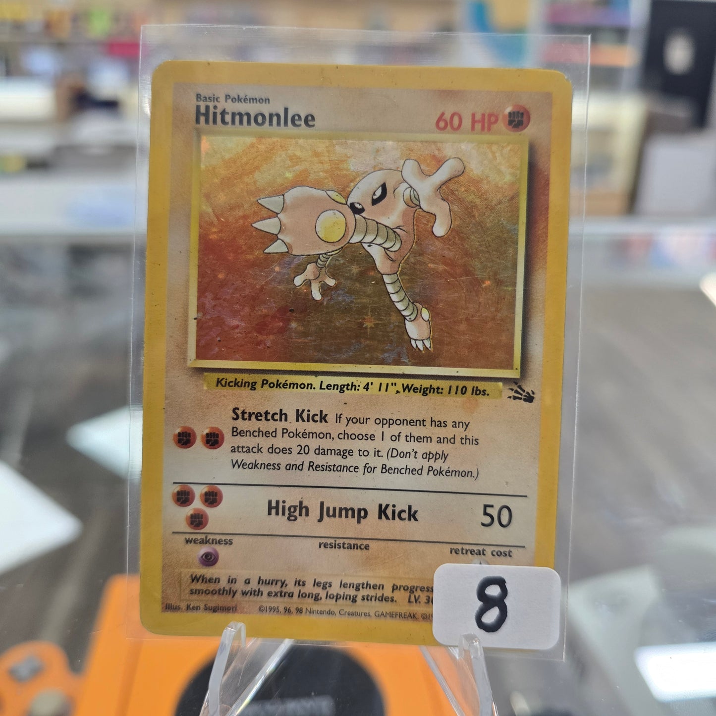 Hitmonlee (7) - Fossil (HP)