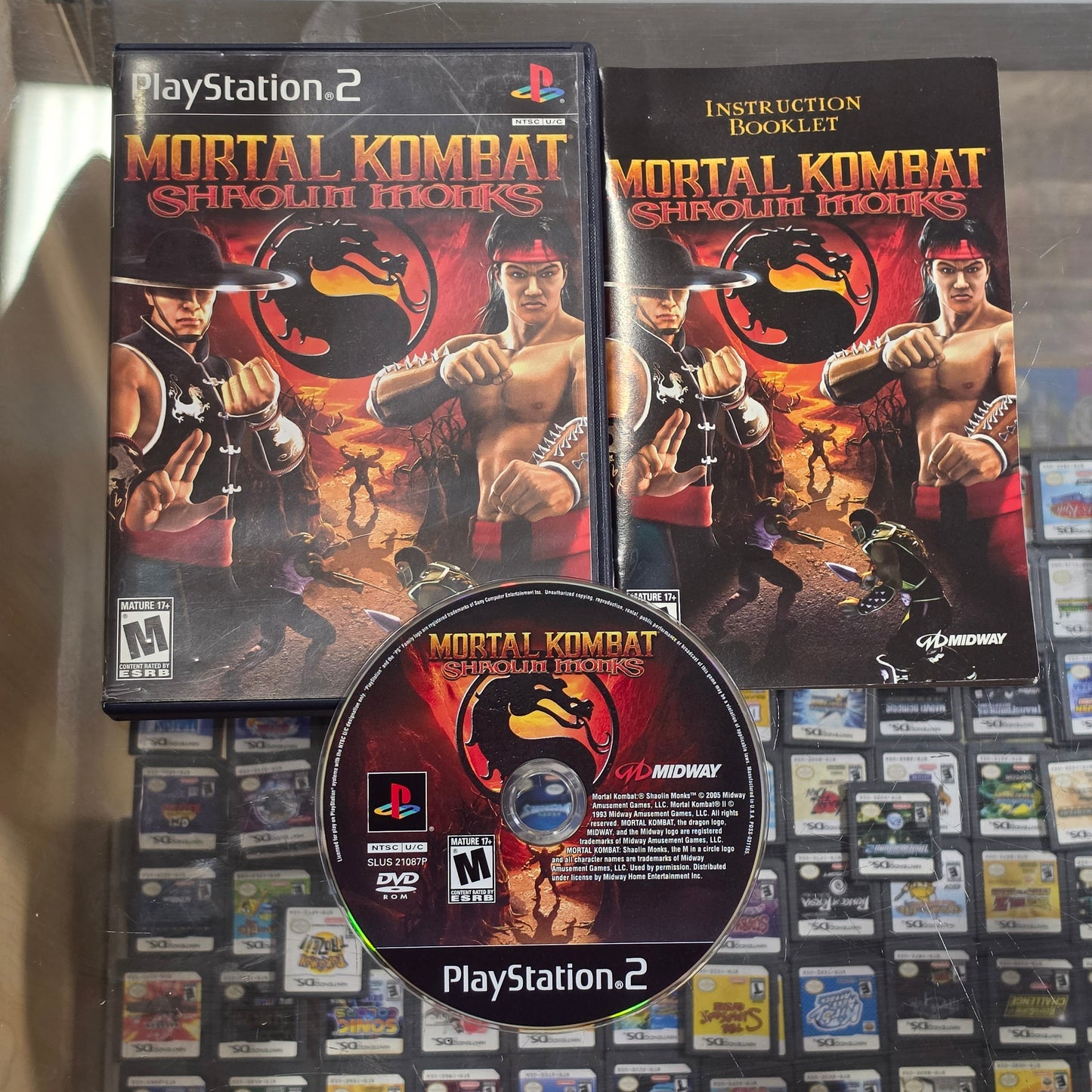 Mortal Kombat Shaolin Monks Playstation 2