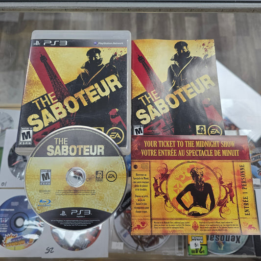 The Saboteur Playstation 3