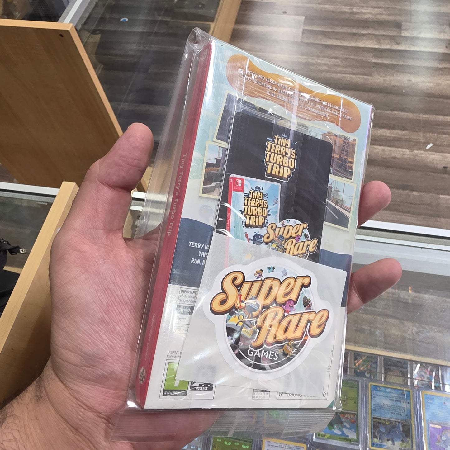 Tiny Terry's Turbo for the Nintendo Switch (Super Rare Games) (UNOPENED)