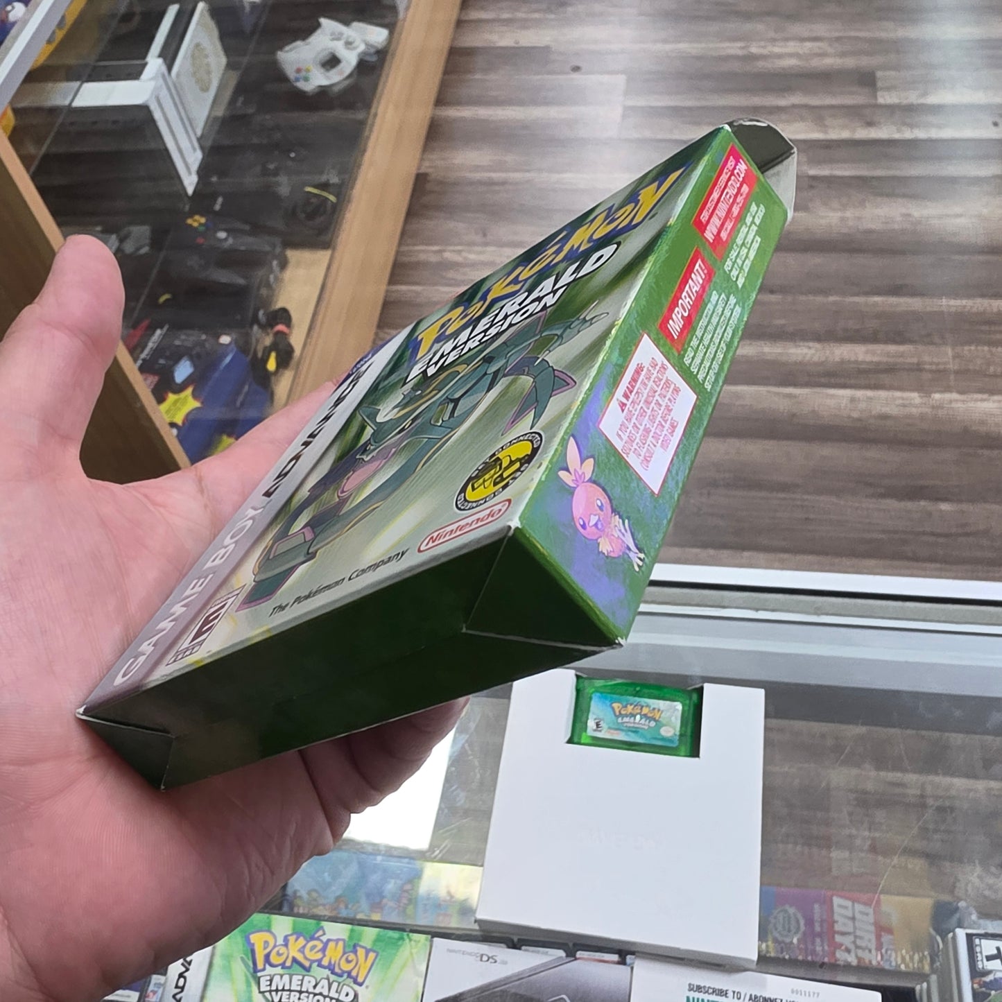 Pokémon Emerald (Authentic) (Dry Battery) Nintendo Gameboy Advance CIB
