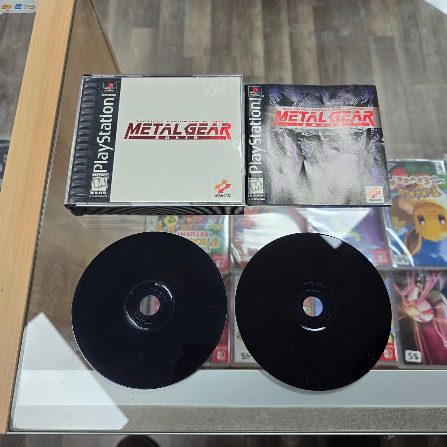 Metal Gear Solid CIB with Registration Card PlayStation 1