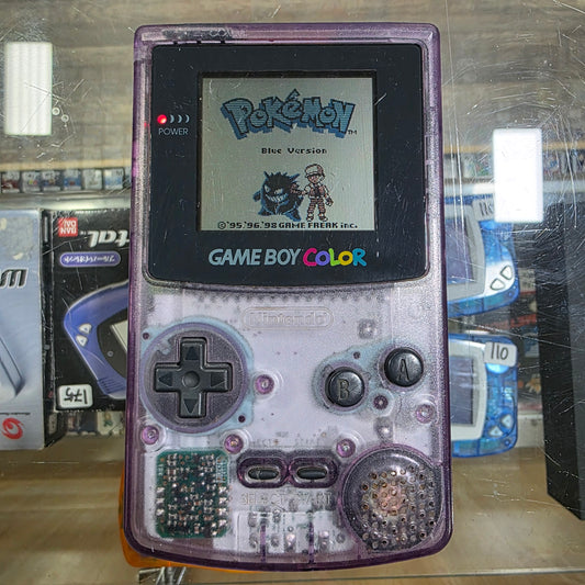Purple Nintendo Gameboy Color [No Battery Cover] [GAME NOT INCLUDED]
