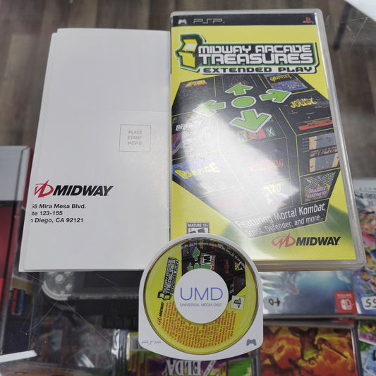 Midway Arcade Treasures Extended Play PSP