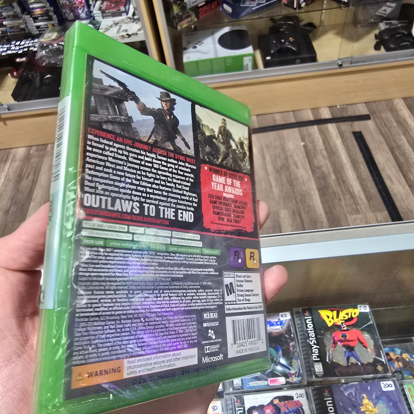 Sealed Red Dead Redemption Game of the Year Edition Xbox One
