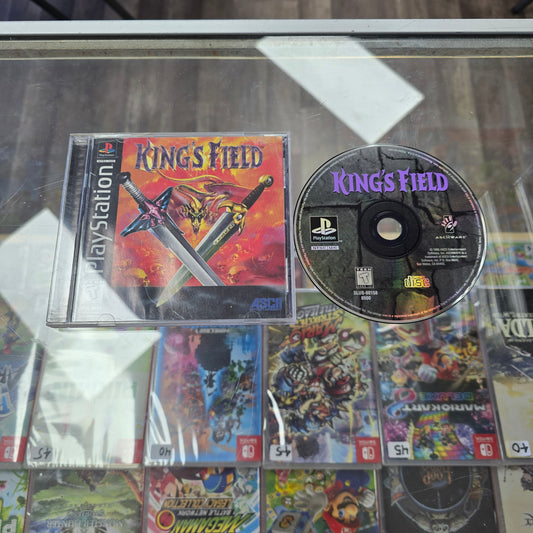 King's Field CIB with Registration Card PlayStation 1