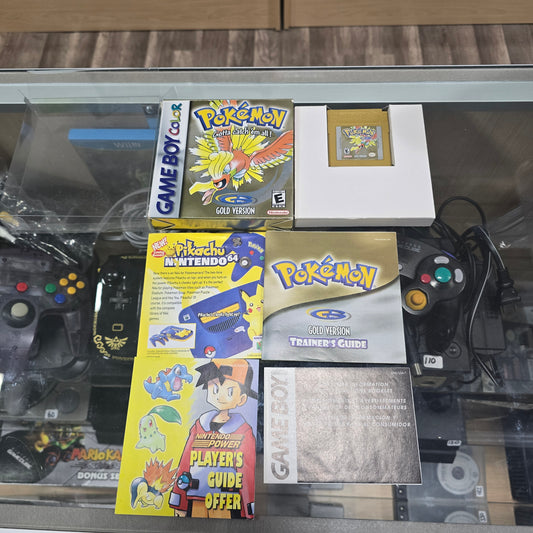 Pokémon Gold (New Battery) (CIB) (Good Condition) Nintendo Gameboy