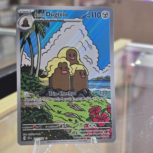 Alolan Dugtrio - 208/191 - SV08: Surging Sparks (NM)