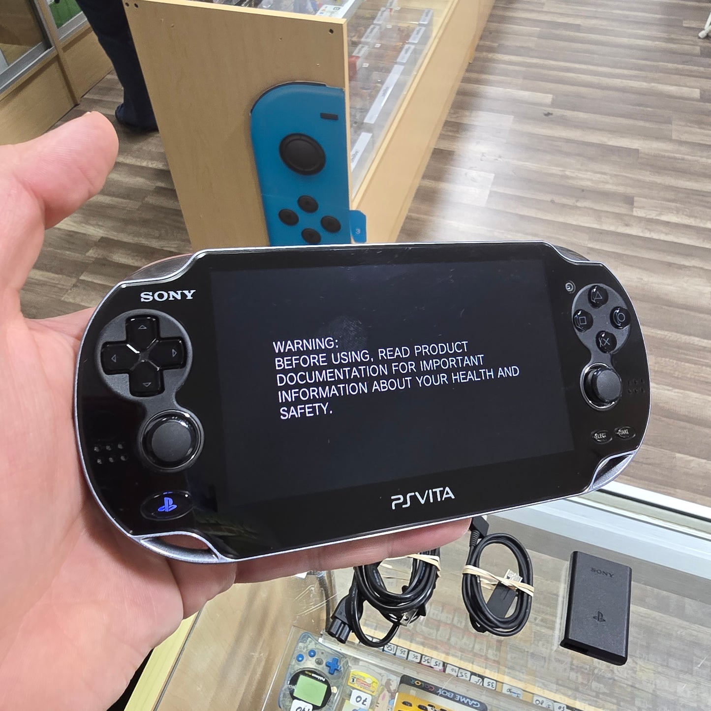 PlayStation Vita WiFi Edition 1000 Model with Charger