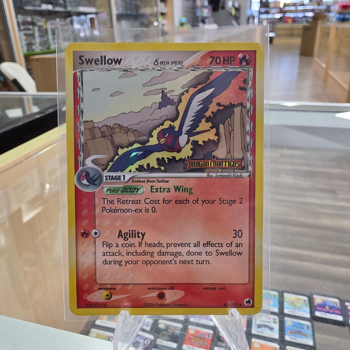 Swellow (Delta Species) - Dragon Frontiers (NM)