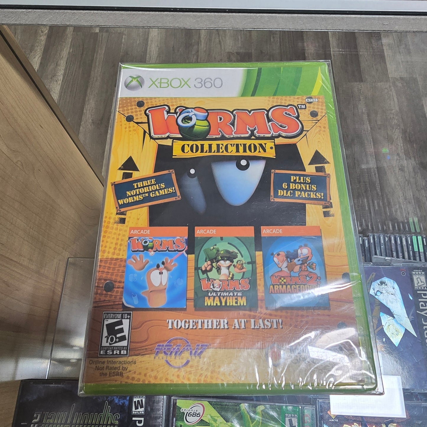 Sealed Worms Collection Xbox 360