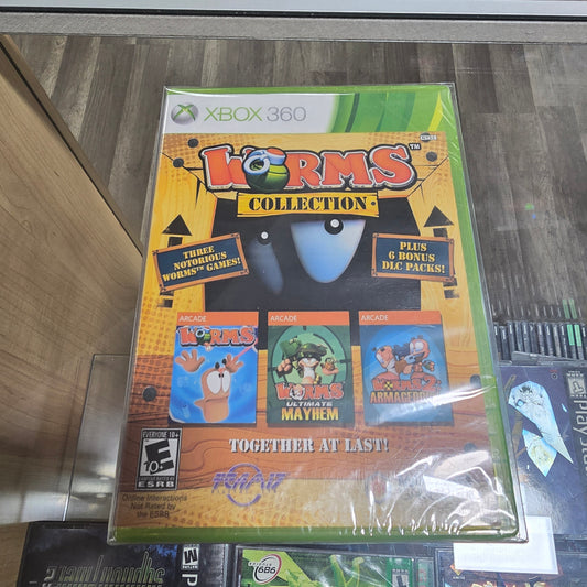 Sealed Worms Collection Xbox 360