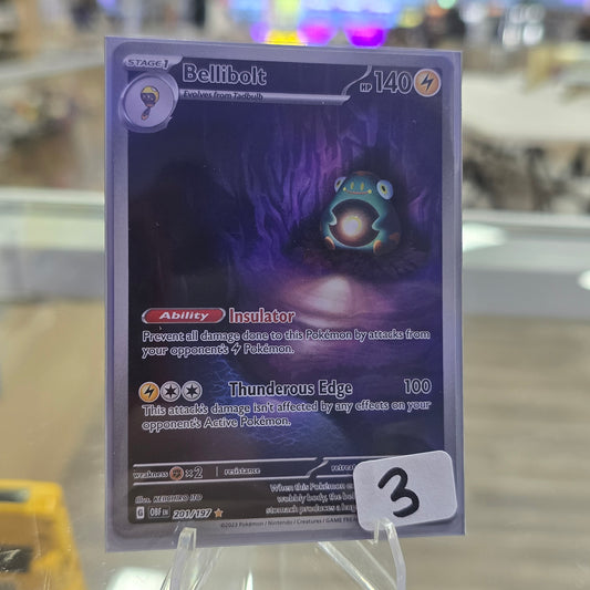 Bellibolt - 201/197 - SV03: Obsidian Flames (NM)