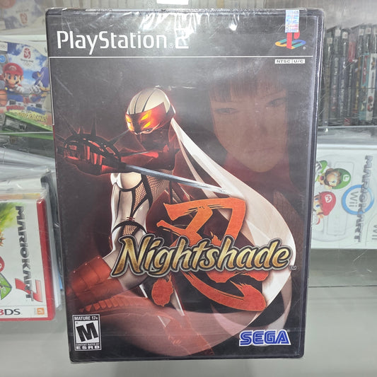 New Sealed Nightshade Playstation 2
