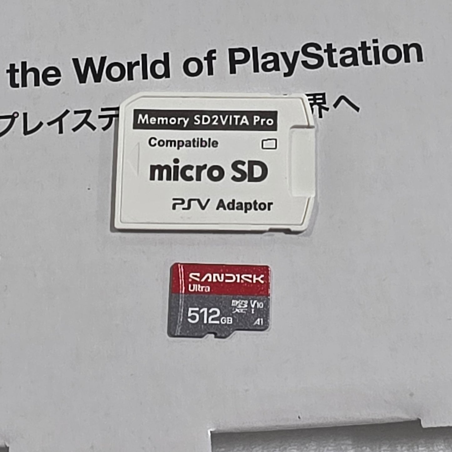 Playstation Vita WIFI [Toukiden Onigara Limited Edition] JP Playstation Vita with "SD2VITA" (512GB)