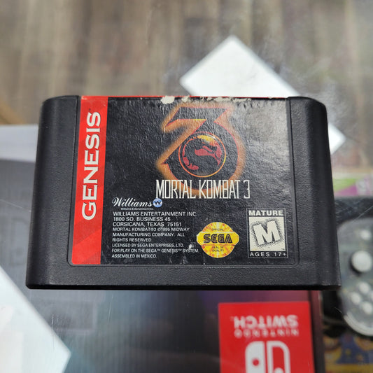 Mortal Kombat 3 Sega Genesis