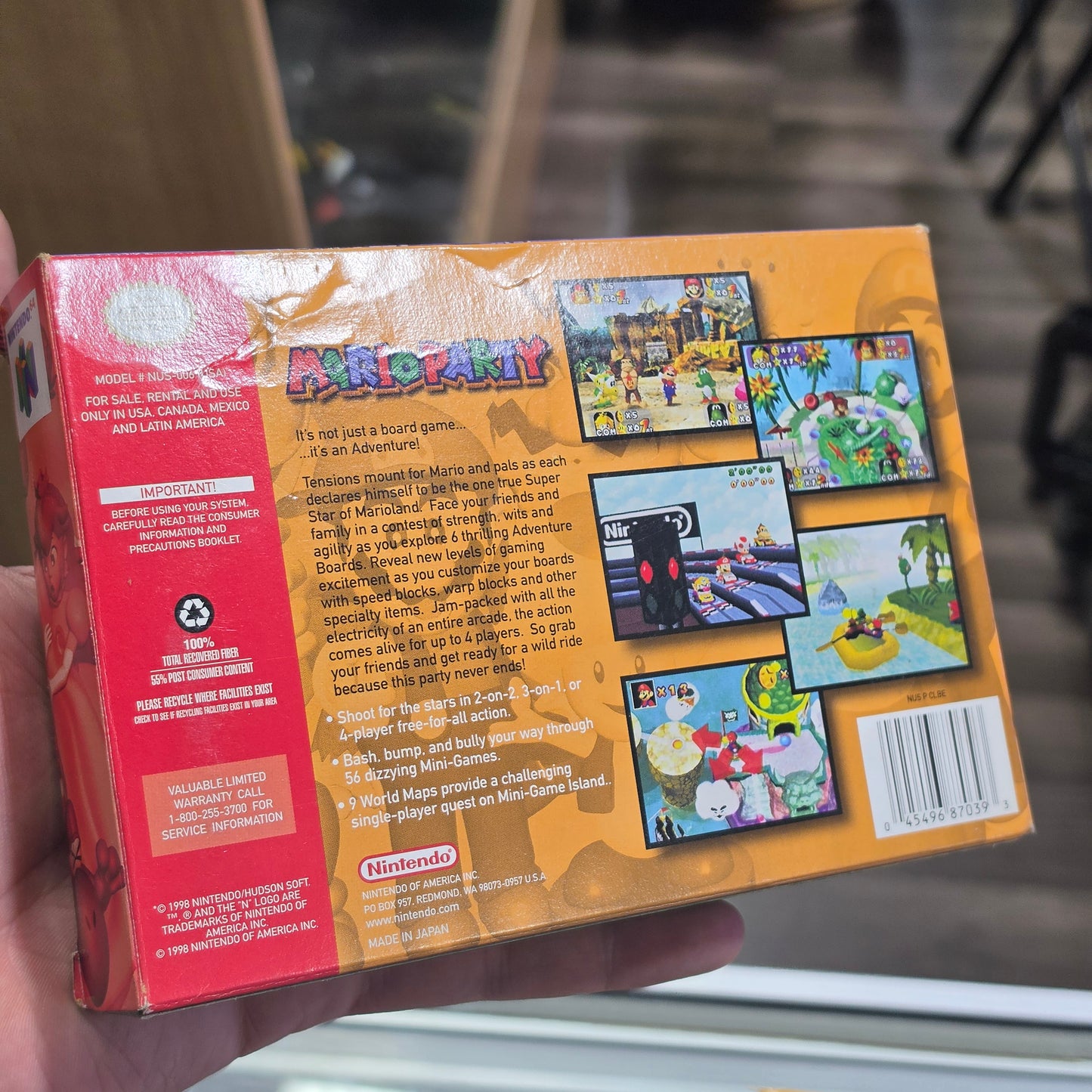 Mario Party Nintendo 64 CIB