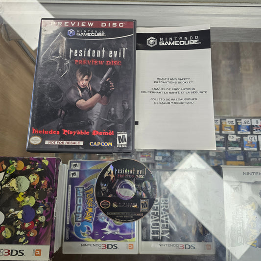 Resident Evil 4 [Preview Disc] Nintendo Gamecube