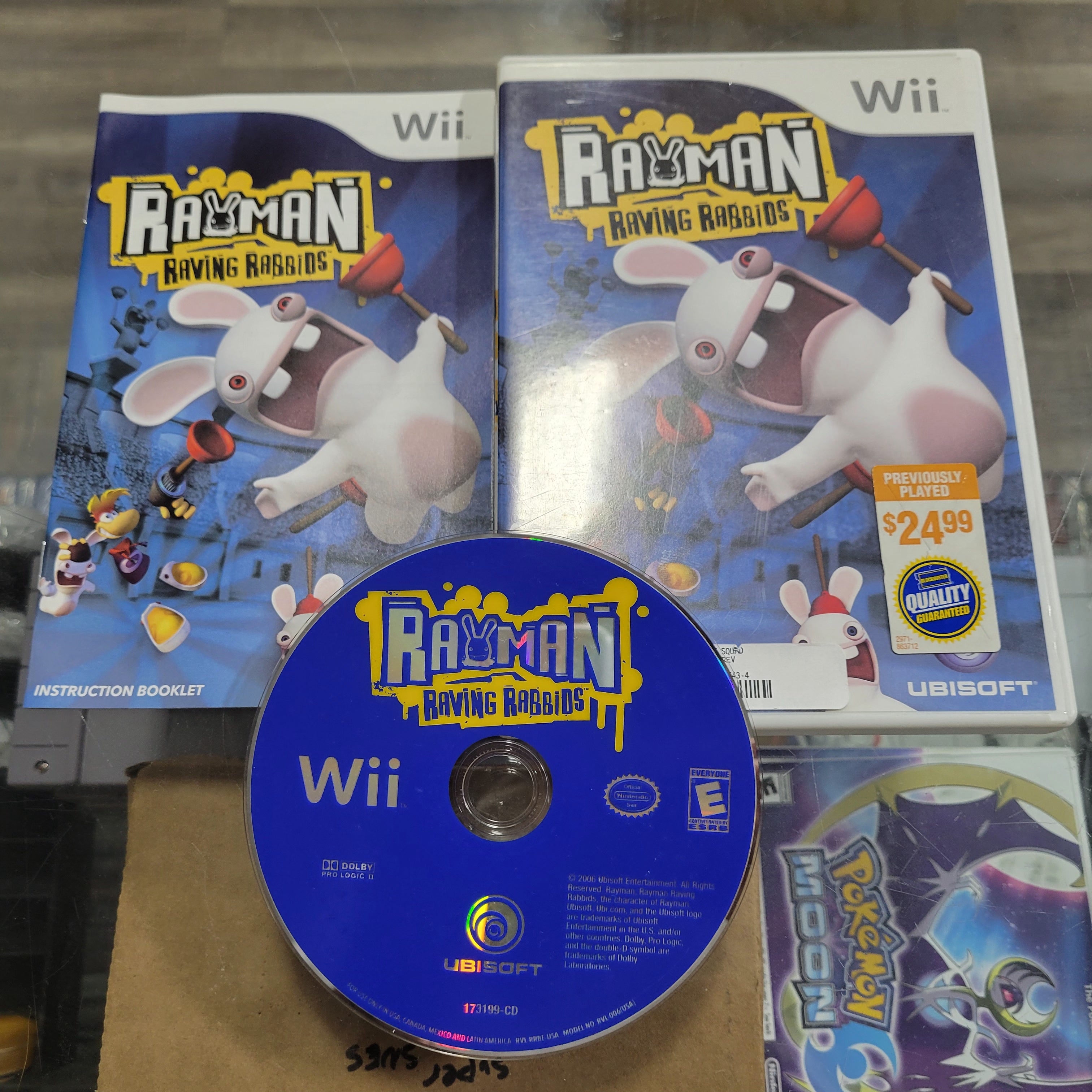 Rayman Raving Rabbids Nintendo Wii – buttondelight