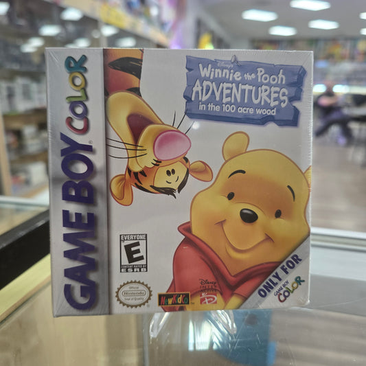 Winnie The Pooh Adventures in the 100 Acre Woods Nintendo Gameboy Color (NEW)
