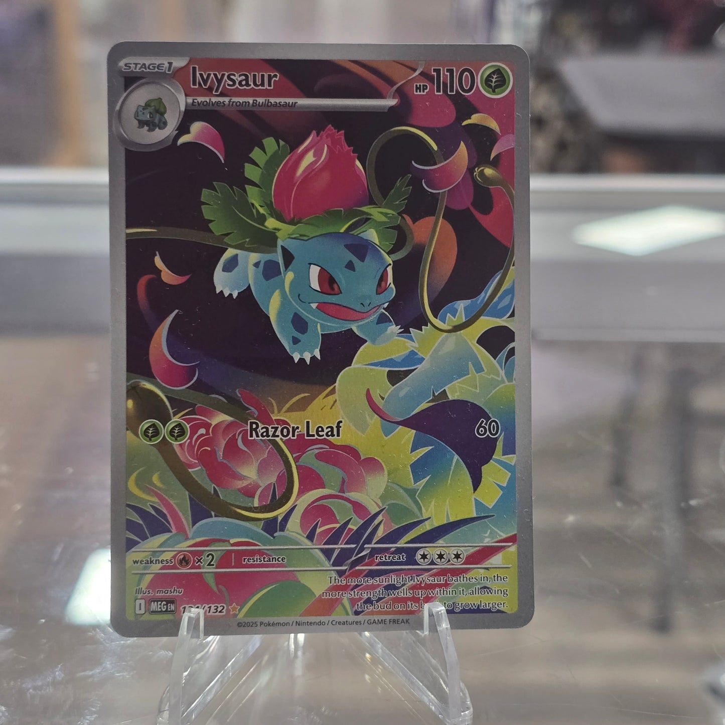 Ivysaur - 134/132 - ME01: Mega Evolution (NM)
