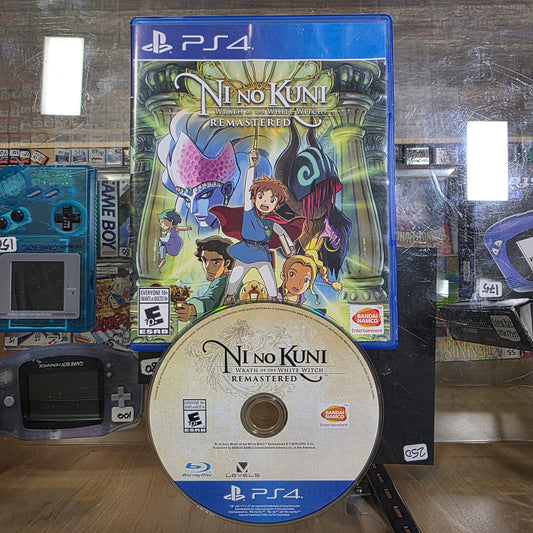 Ni No Kuni Wrath of The Whute Witch Remastered Playstation 4