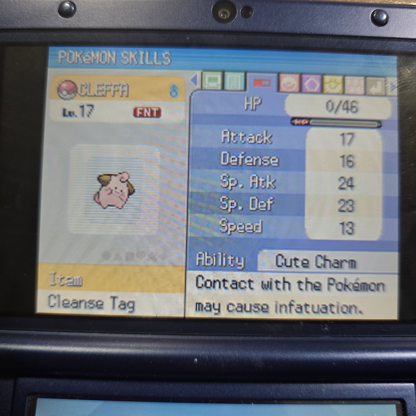 Pokémon Pearl (Authentic) (Cute Charm Glitch) Nintendo DS