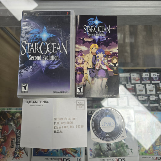 Star Ocean Second Evolution with Registration Card PSP