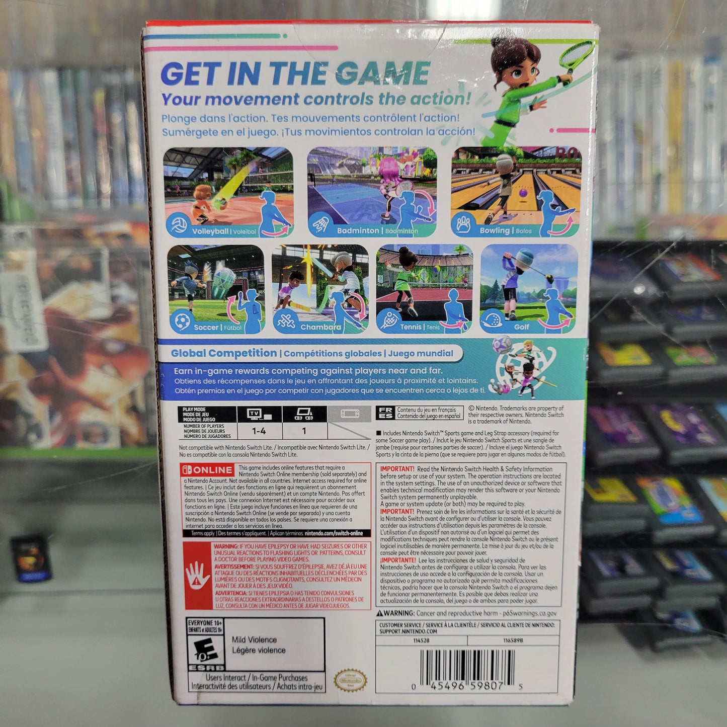 New Sealed Nintendo Switch Sports