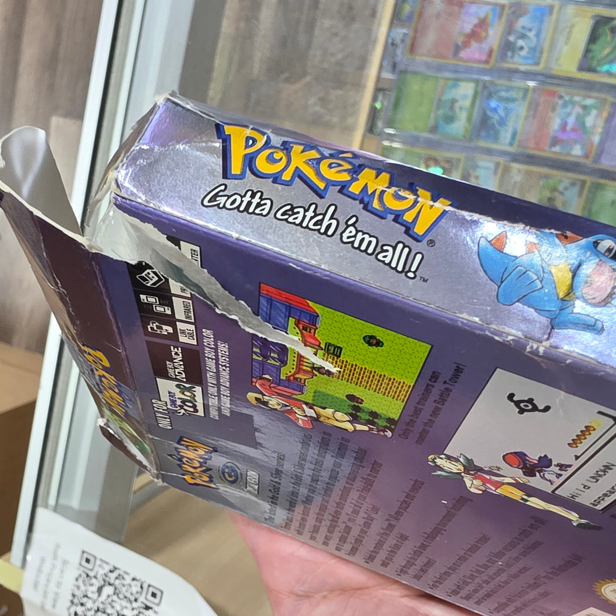 Pokémon Crystal (Authentic) CIB Nintendo Gameboy Color